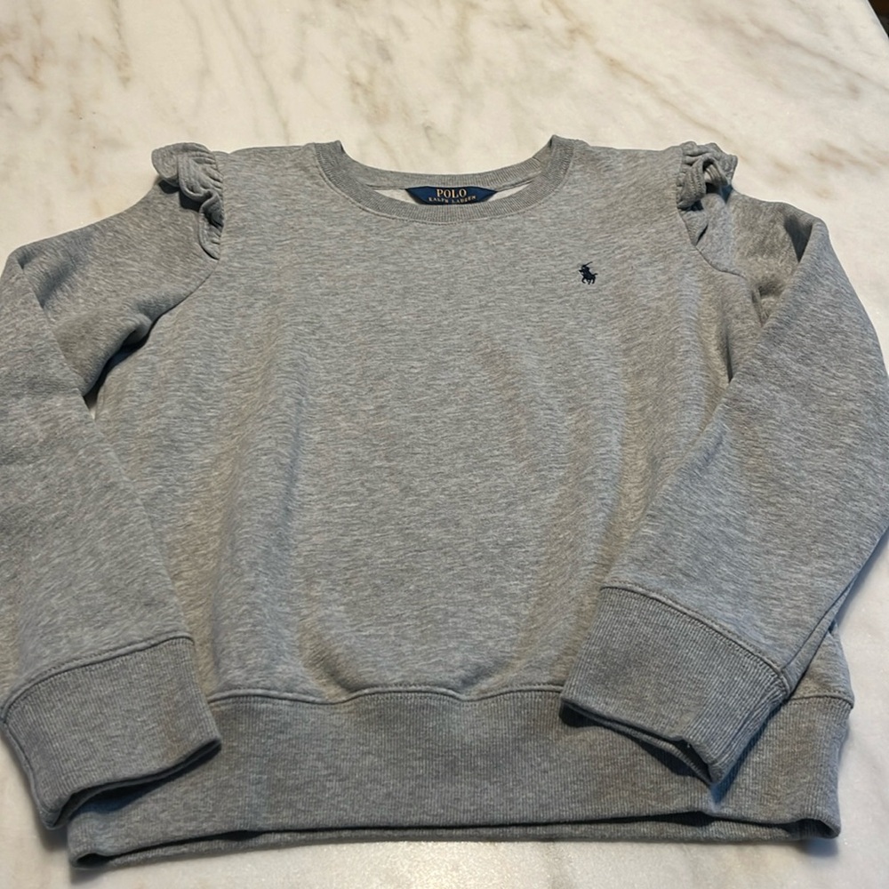 New never worn girls Polo Ralph Lauren sweatshirt